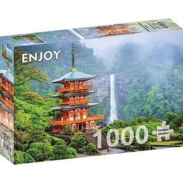 Puzzle 1000: Seiganto-ji Pagoda. Japan