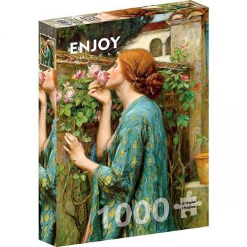Puzzle 1000: The Soul of The Rose. John William Waterhouse