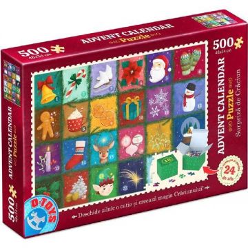 Puzzle 500 piese: Advent Calendar. Model 2 Puzzle 500 piese: Advent Calendar. Model 2