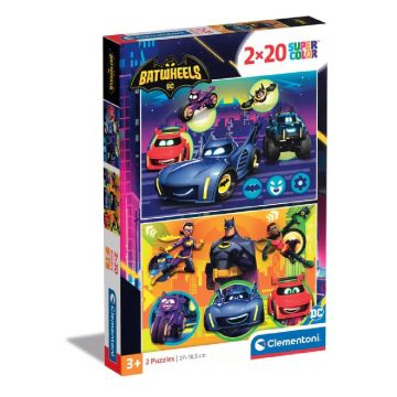 Puzzle Clementoni 2x20 pcs Batwheels