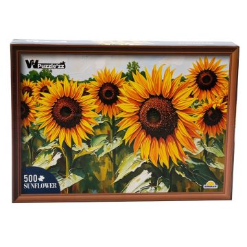 Puzzle Witty Puzzlezz, Floarea Soarelui, 500 piese Puzzle Witty Puzzlezz, Floarea Soarelui, 500 piese