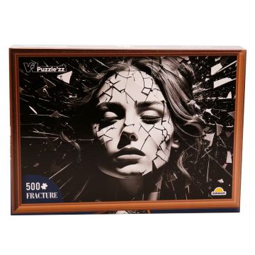 Puzzle Witty Puzzlezz, Portret fata, 500 piese Puzzle Witty Puzzlezz, Portret fata, 500 piese