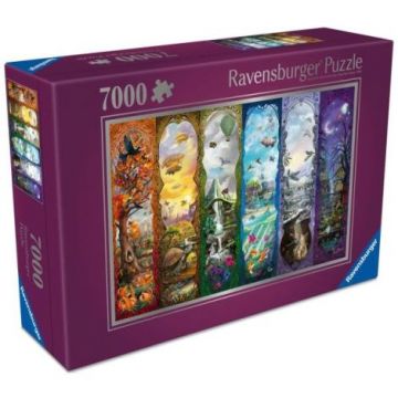 Ravensburger - Puzzle calatorie prin cele sase portaluri 7000 piese