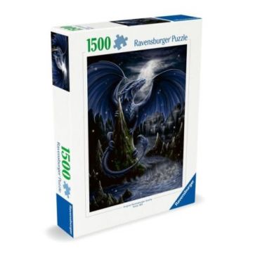 Ravensburger - Puzzle dragonul negru 1500 piese design nou Ravensburger - Puzzle dragonul negru 1500 piese design nou