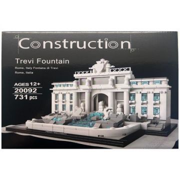 Set de constructie Architecture - Constructii celebre, Fontana di Trevi Italy, 731 piese