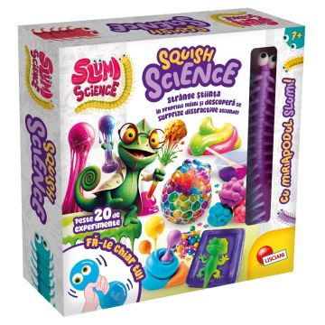 Set de experimente, Lisciani, Stiinta Slumi Set de experimente, Lisciani, Stiinta Slumi