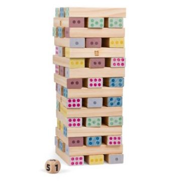 Turn Jenga gigant cu numere Turn Jenga gigant cu numere