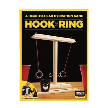 Buzzed Classics Hook & Ring - joc de petrecere cu carlige si inele