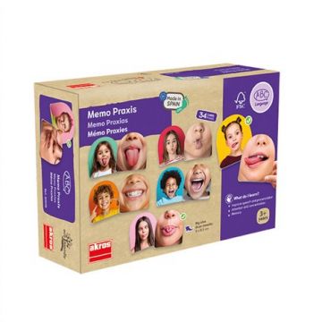 Carduri pentru terapie motorie orala - Logopedie, Memo praxis