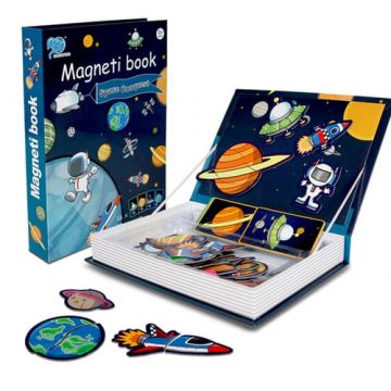 Carte cu 38 de piese magnetice, Spatiul Cosmic