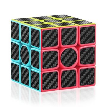 Cub mecanic 3x3x3 antistres, Carbon, Moyu, de viteza, Speedcube
