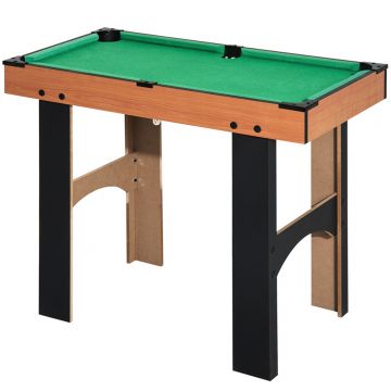 HOMCOM Masă de Jocuri 4 în 1 pentru Copii 6+ Ani, 87x43x73 cm, Multicolor | Aosom Romania