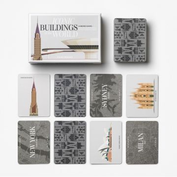 Joc de societate Memo game Iconic buildings – Printworks