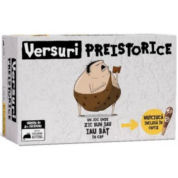Joc de societate: Versuri preistorice
