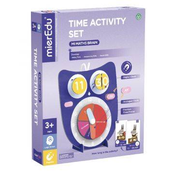 Joc educativ cu activitati, mierEdu, Invatam ceasul