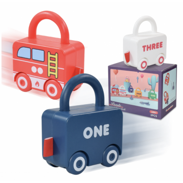 Joc Lacatele si Cheile Cunoasterii - Cifrele 123 SOS, 6 piese