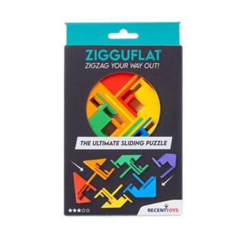 Joc logic Recent Toys - Zigguflat Puzzle