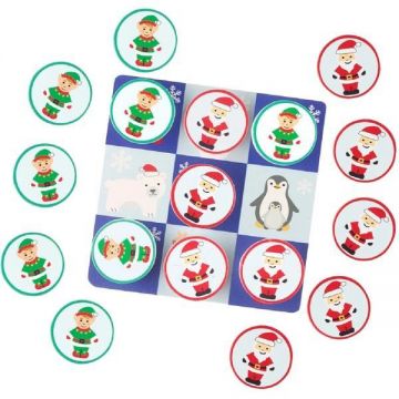 Joc: Tic Tac Toe din lemn. Varianta de sarbatori