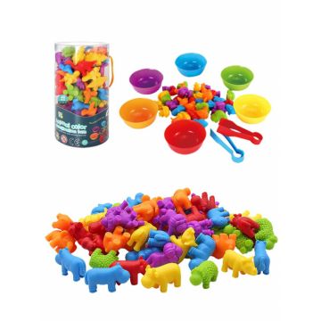 Jucarie creativa si de clasificare a culorilor Curcubeu