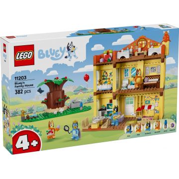 LEGO® Bluey - Casa familiei lui Blue (11203)