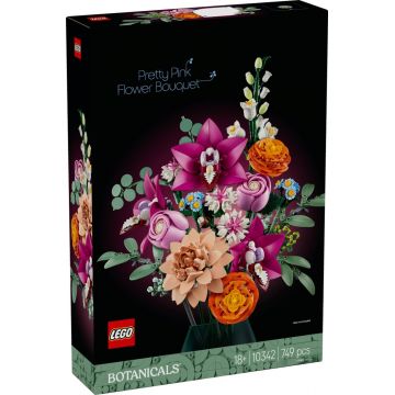 LEGO® Botanicals - Buchet de flori roz (10342)
