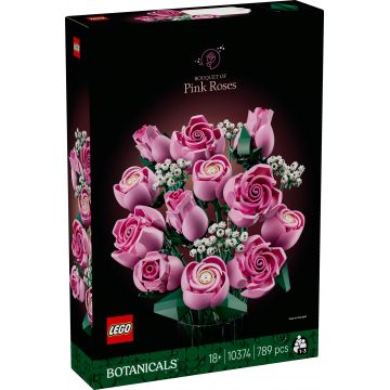 LEGO® Botanicals - Buchet de trandafiri roz (10374)