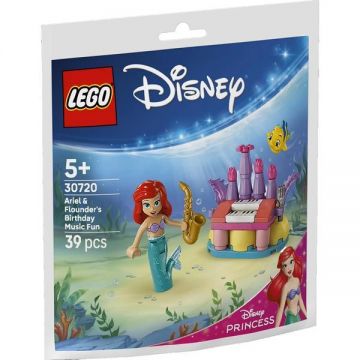 Lego Disney Princess - Distractie muzicala cu Flounder de ziua de nastere a lui Ariel