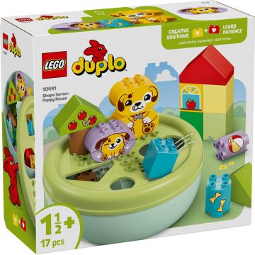 LEGO® DUPLO - Sortator de forme: casa pentru catei (10441)