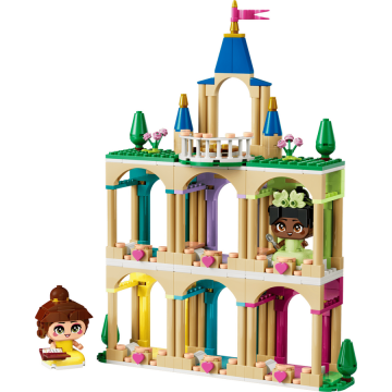 LEGO® Jucarie LEGO® Disney Princess 43291 - Miniprintesele Belle si Tiana la castel, 358 piese, 5+ ani