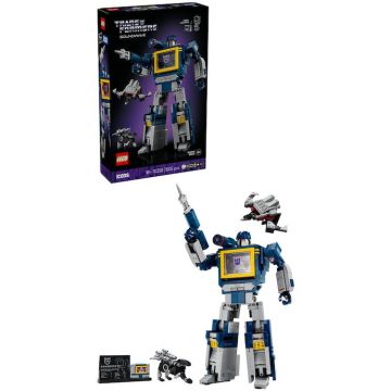 LEGO® Jucarie LEGO® Icons, Transformers: Soundwave 10358, 1505 piese, 18 ani+