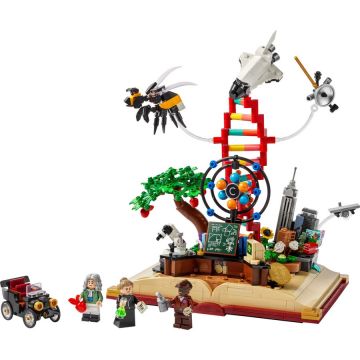 LEGO® Jucarie LEGO Ideas 21355, Evolutia STEM, 879 piese, 18+ ani