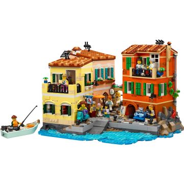 LEGO® Jucarie LEGO Ideas 21359, Riviera italiana, 3251 piese, 18+ ani