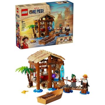 LEGO® Jucarie LEGO® ONE PIECE, Coliba in Satul Morii 75636, 299 piese, 8 ani+