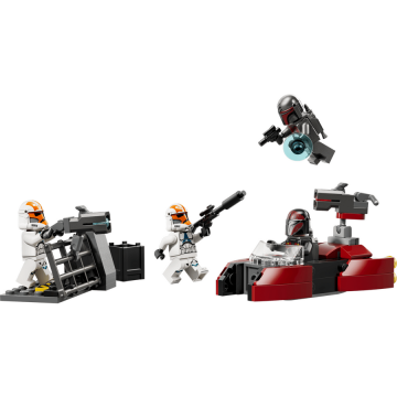 LEGO® Jucarie LEGO® Star Wars TM 75449 - Pachet de lupta Asediul de pe Mandalore, 116 piese, 6+ ani