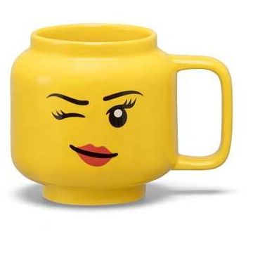 LEGO® LEGO Cana mica din ceramica – Fata care face cu ochiul Varsta 4+ ani