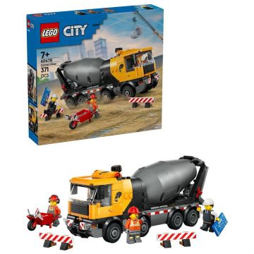 LEGO® LEGO® City - Autobetoniera 60478, 371 piese