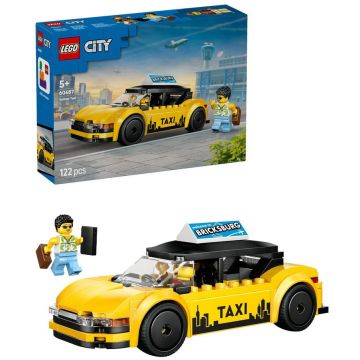 LEGO® LEGO® City - Taxi galben 60487, 122 piese