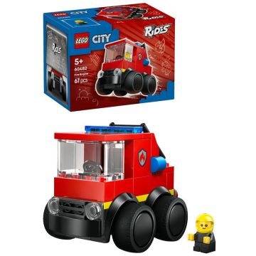 LEGO® LEGO® City - Vehicule – Camioneta de pompieri 60482, 67 piese