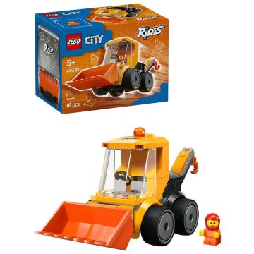 LEGO® LEGO® City - Vehicule – Incarcator de constructii 60483, 61 piese
