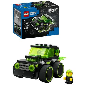 LEGO® LEGO® City - Vehicule – Masina de curse din jocuri video 60484, 64 piese