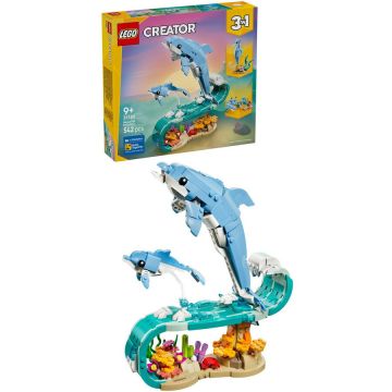 LEGO® LEGO® Creator - Animale marine: Delfini superbi 31385, 542 piese