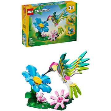 LEGO® LEGO® Creator - Animale salbatice: Colibri colorat 31384, 312 piese