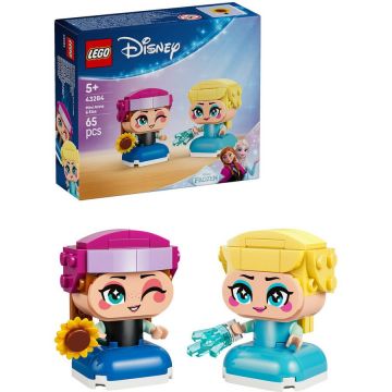LEGO® LEGO® Disney Princess - Miniprintesele Anna si Elsa 43284, 65 piese