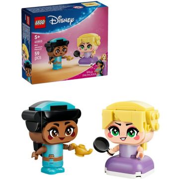 LEGO® LEGO® Disney Princess - Miniprintesele Jasmine si Rapunzel 43303, 59 piese