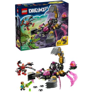 LEGO® LEGO® DREAMZzz - Excavator scorpion de cosmar 71513, 505 piese