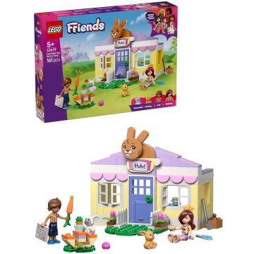 LEGO® LEGO® Friends - Hotel pentru iepurasi in orasul Heartlake 42679, 161 piese