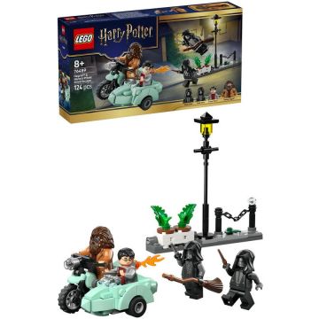 LEGO® LEGO® Harry Potter TM - Hagrid™ si Harry in fuga de pe Aleea Boschetelor 76459, 124 piese