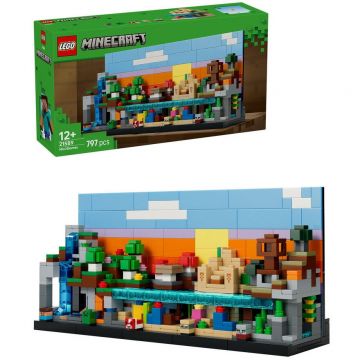 LEGO® LEGO® Minecraft - Minibiomuri 21589, 797 piese