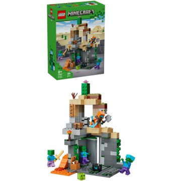 LEGO® LEGO® Minecraft - Temnita cu zombi 21587, 284 piese