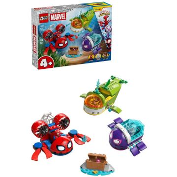 LEGO® LEGO® Spidey - Spidey: Vehicule subacvatice 11207, 154 piese